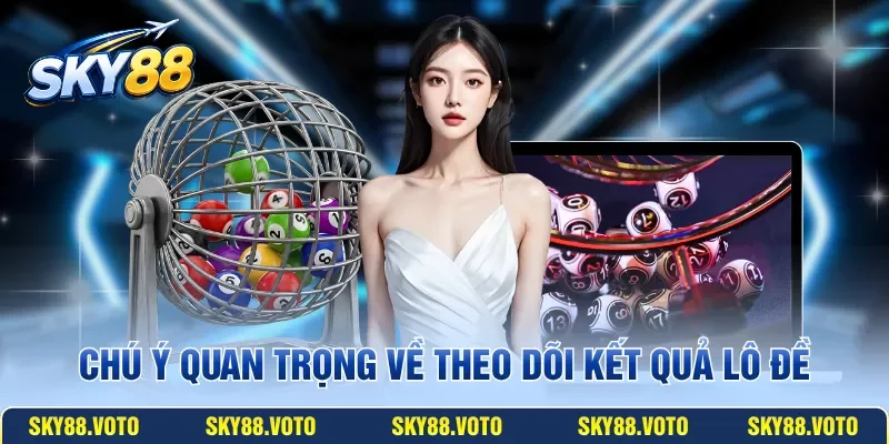 Chú ý quan trọng về theo dõi kết quả lô đề
